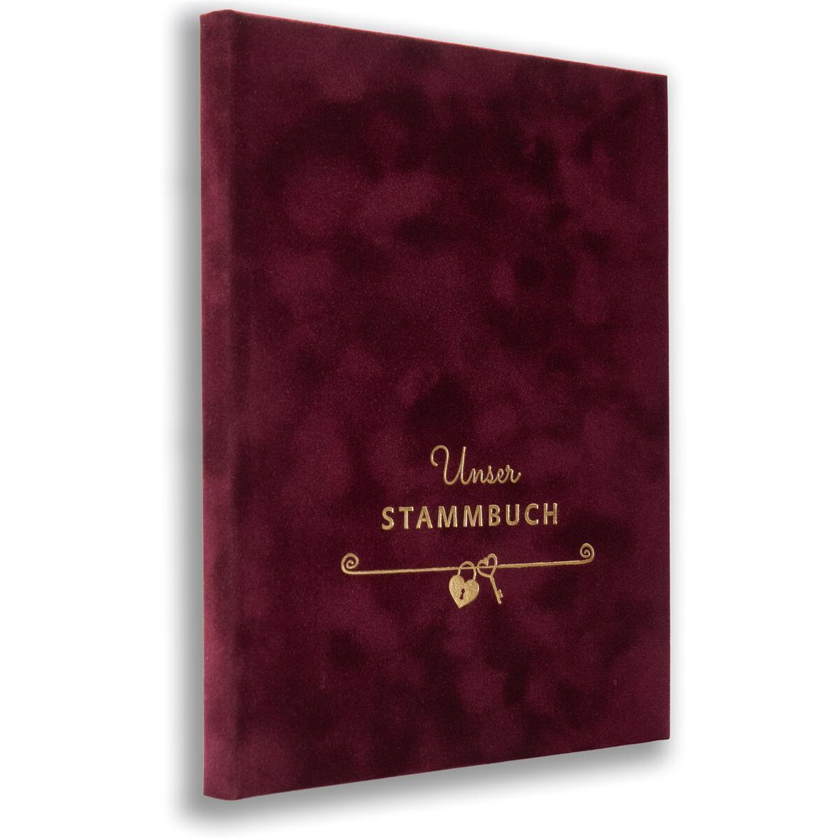 A5+ Stammbuch Cural Bordeaux, für alle Urkundenformate 