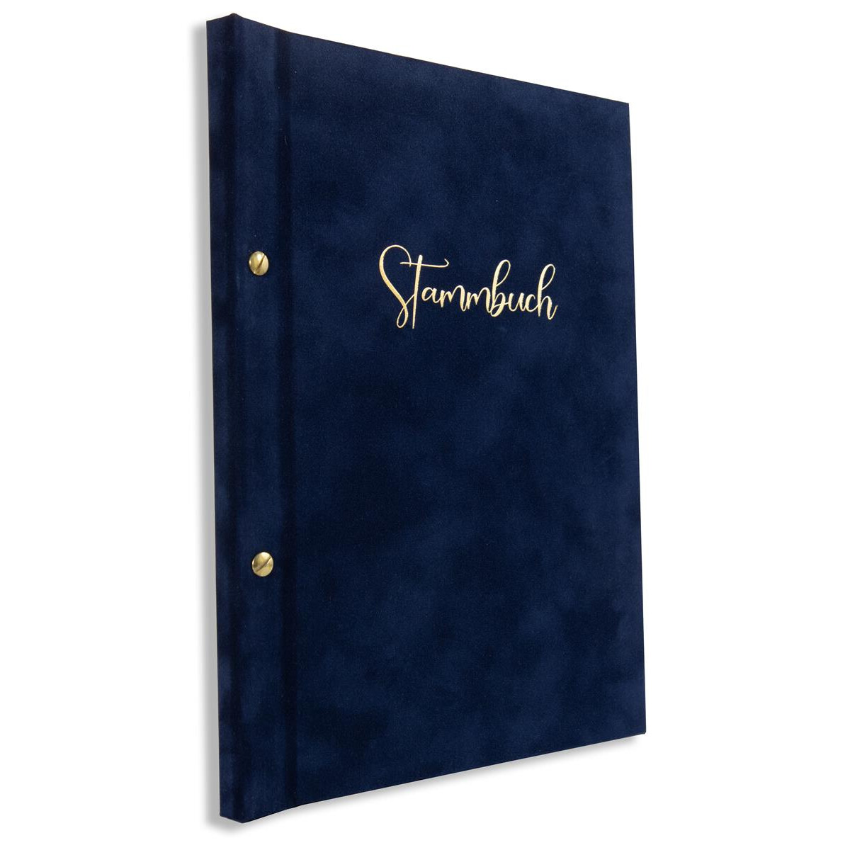 Stammbuch der Familie Cursief dunkelblau box