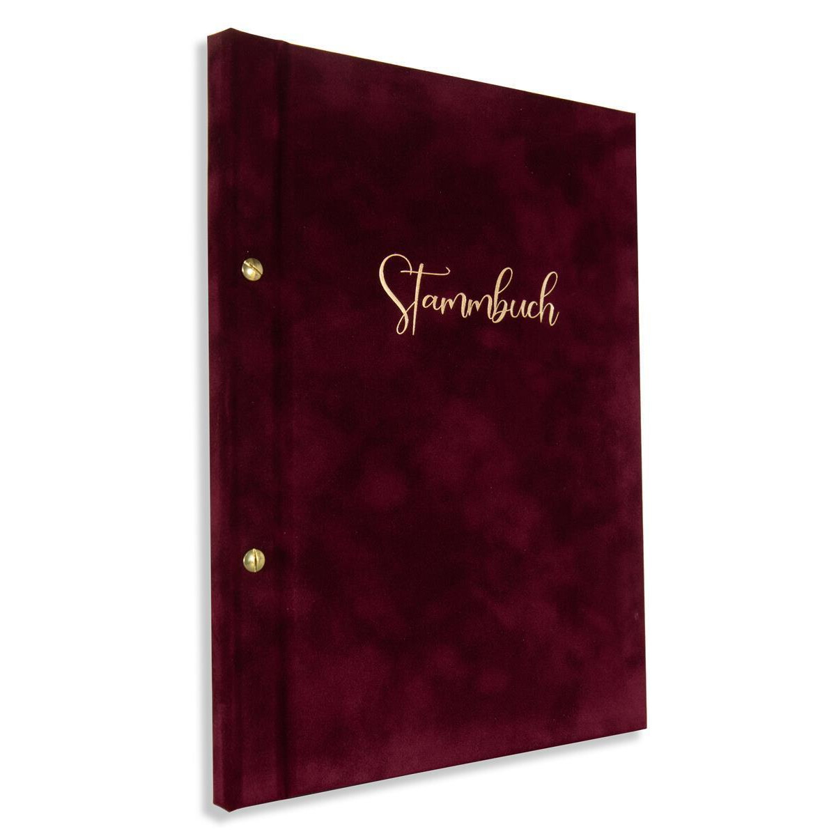 Stammbuch der Familie Preno Samt in Bort box