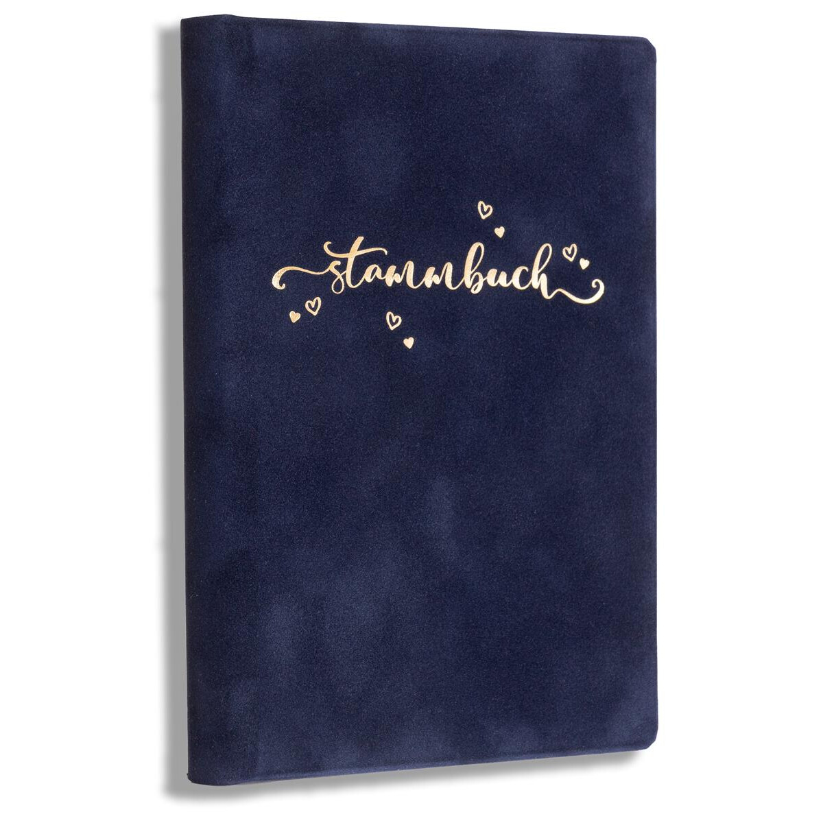 Stammbuch Blua, Blau Ringmechanik, klassisches Format