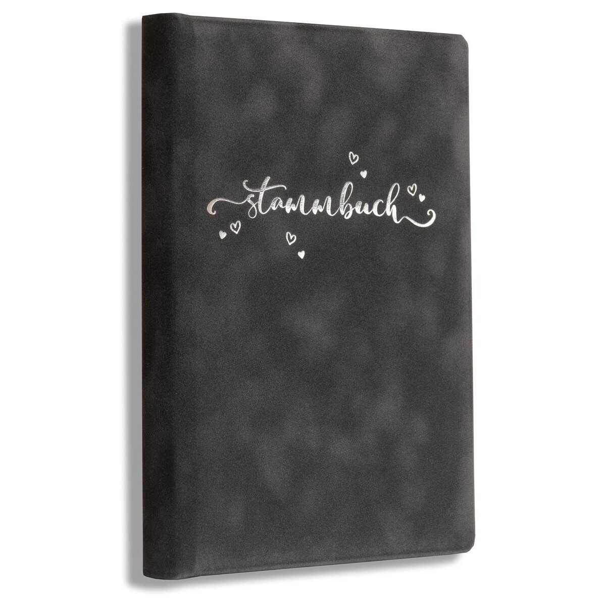 Stammbuch Lia, Grau Ringmechanik, klassisches Format