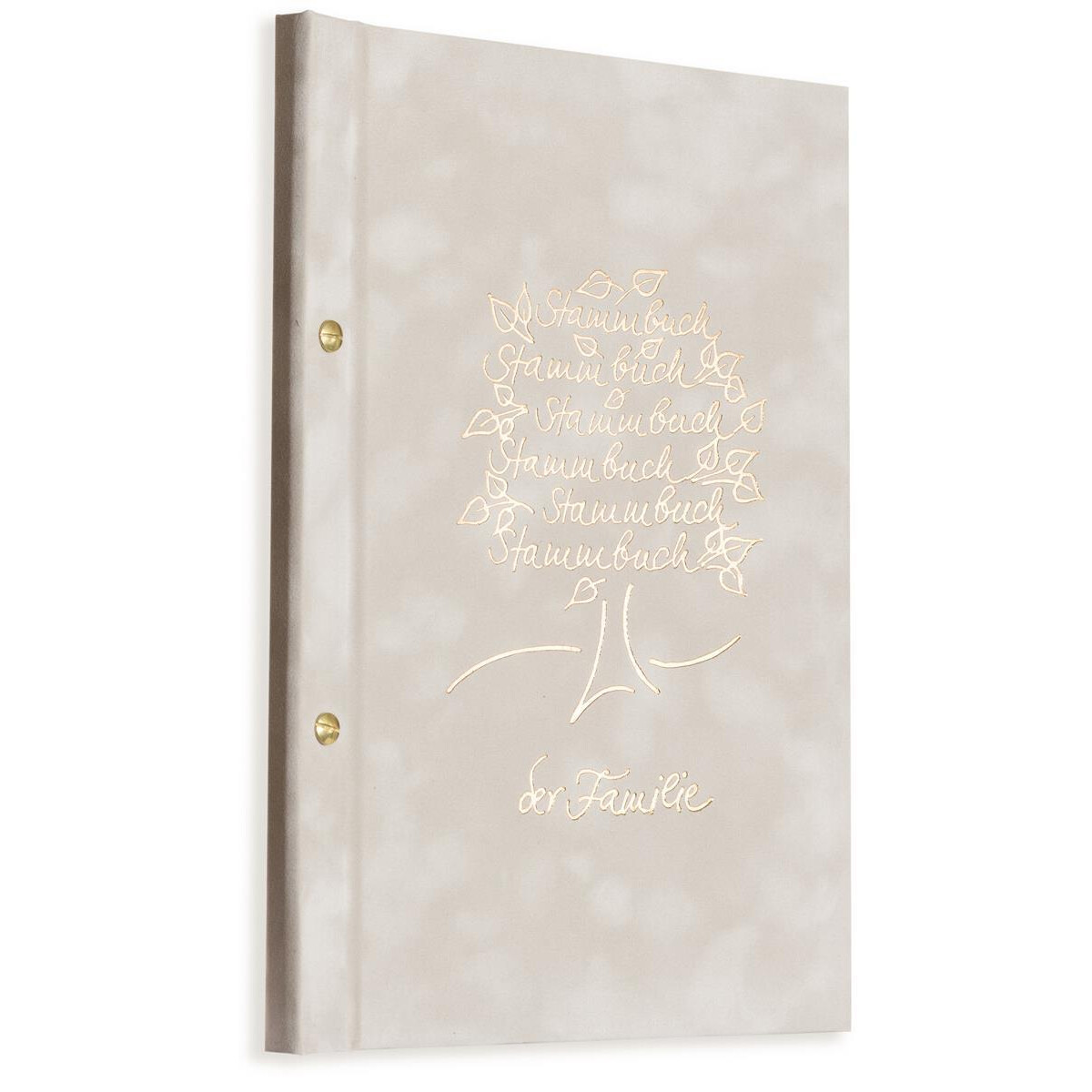 A4 Stammbuch, Sanri Grau, incl. 11 Prospekthüllen