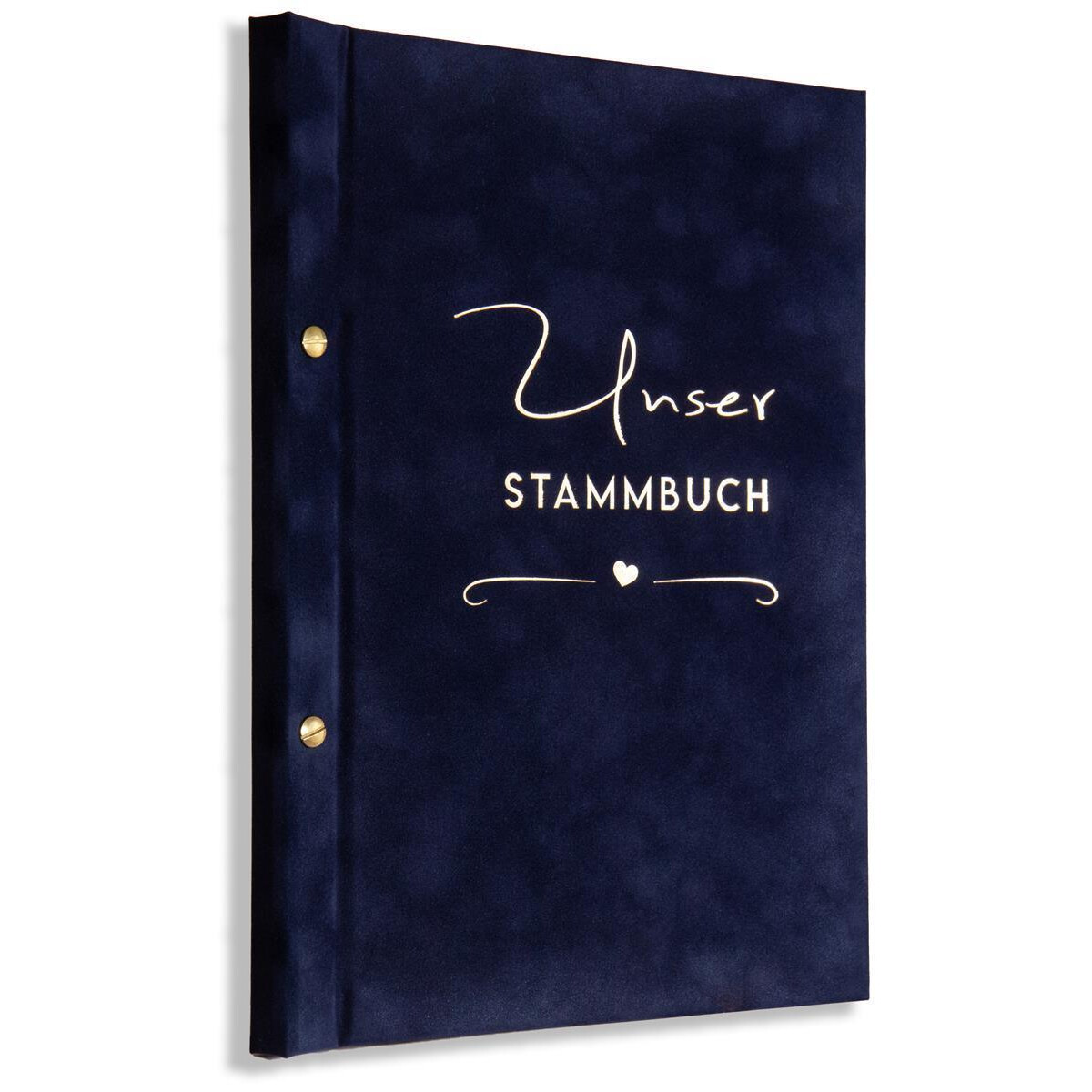 A4 Stammbuch, Lis Bordeaux Weinrot, incl. 11 Prospekthü