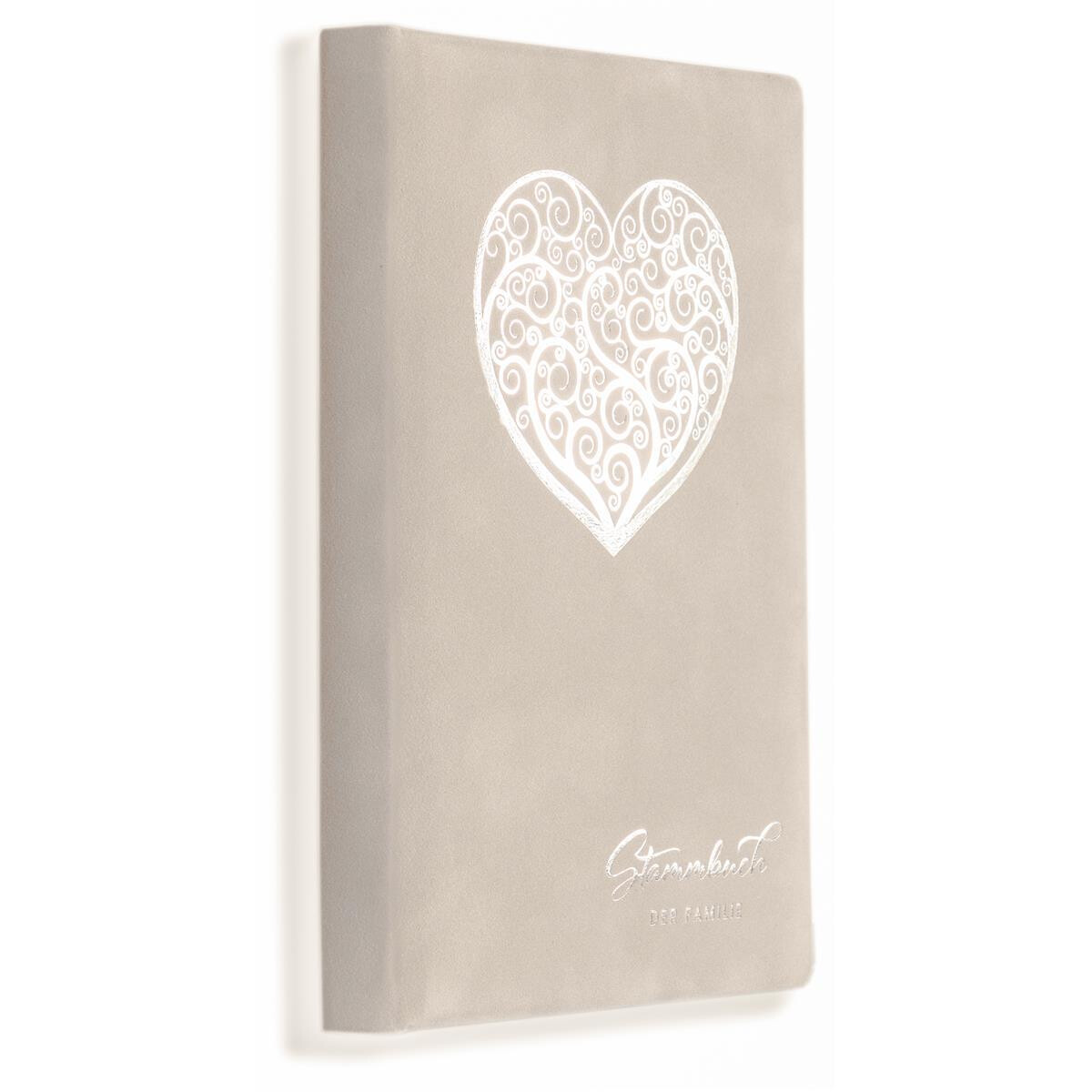 Stammbuch Sird, Grau Ringmechanik, klassisches Format