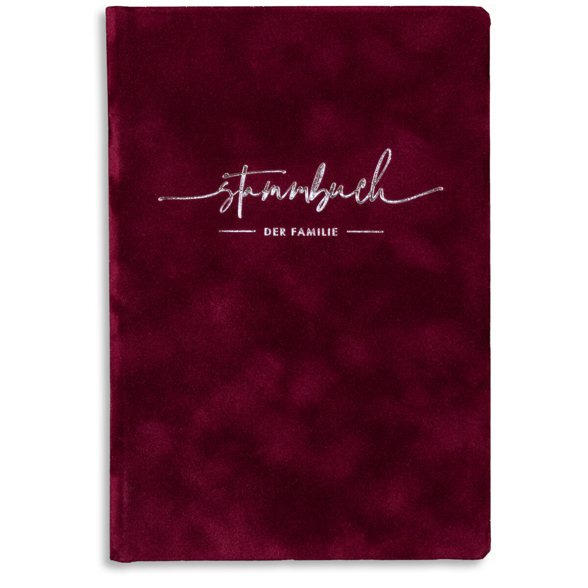 Stammbuch Rosu , Bordeaux Ringmechanik, klassisches Format