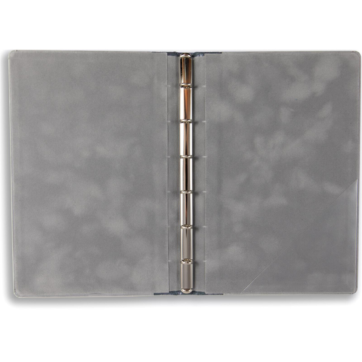 Stammbuch Tamsu, Grau Ringmechanik, klassisches Format