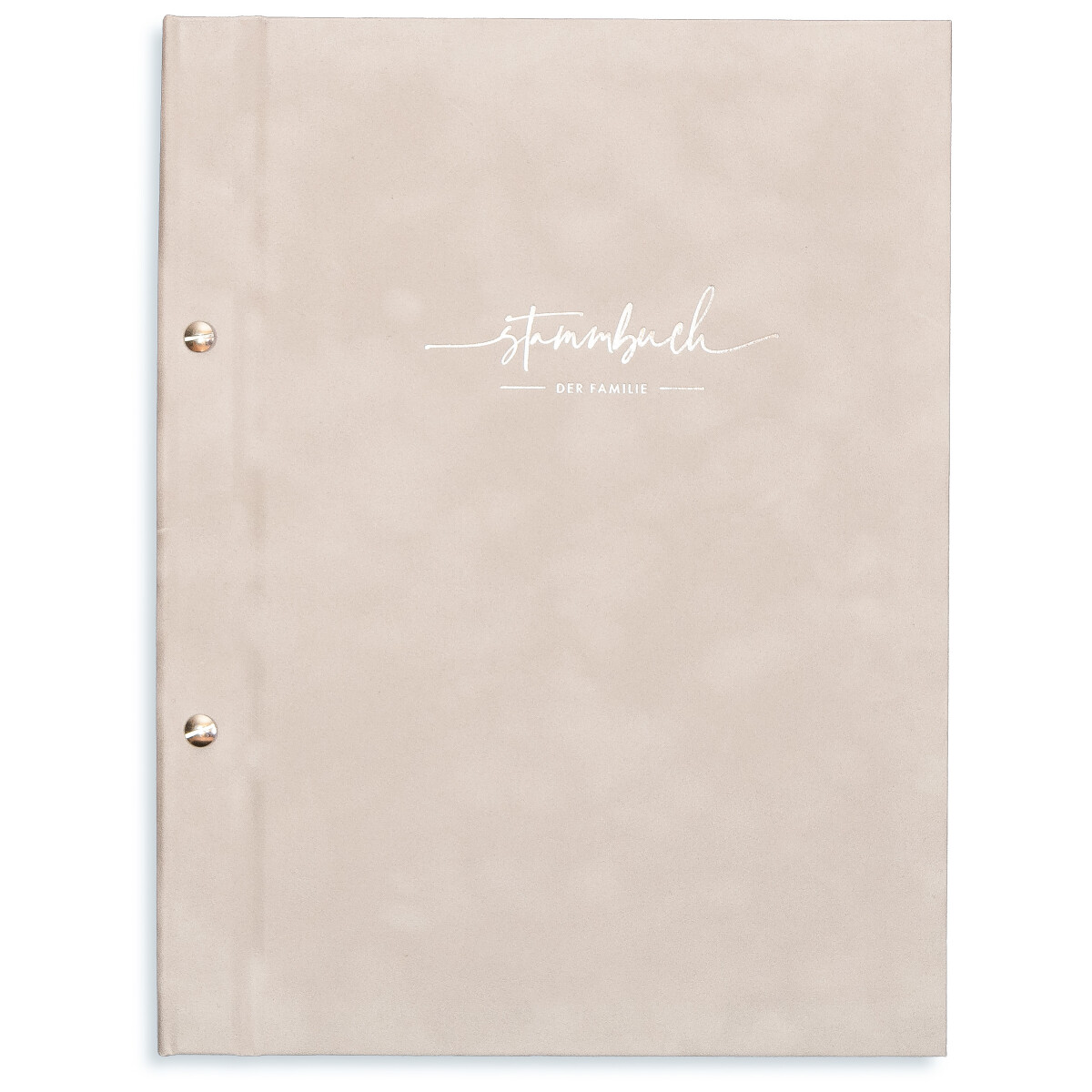 A4 Stammbuch der Familie Arian Hellgrau RS2021 Silberpr&auml