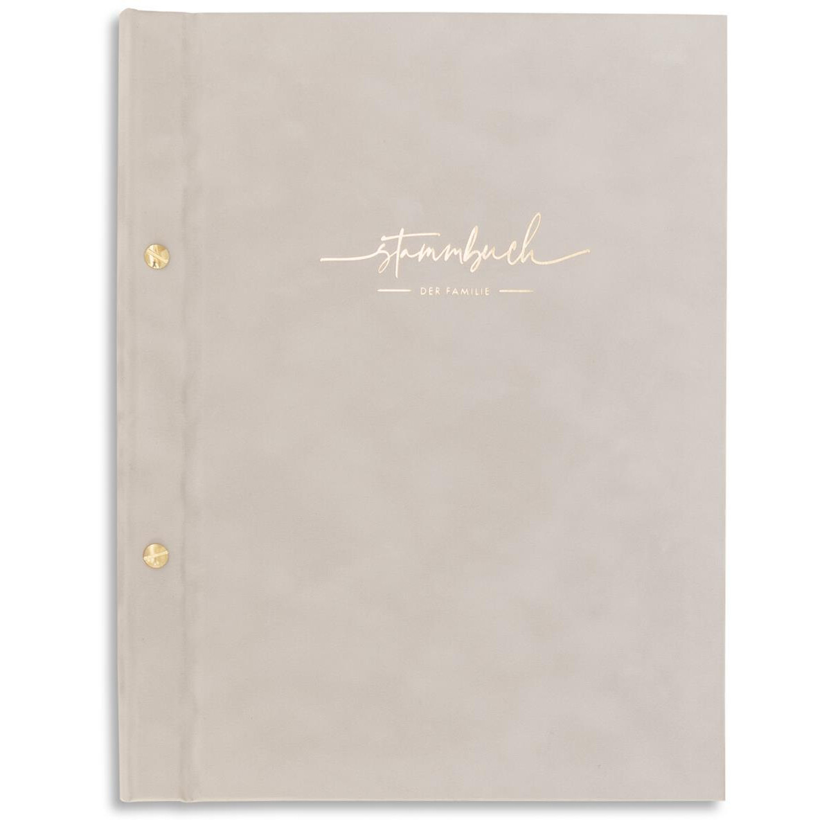 P A4 Stammbuch der Familie Arian Hellgrau RS2021 Silberpr&au