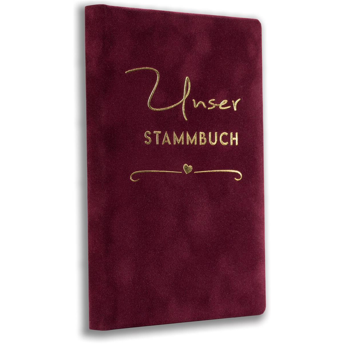 Stammbuch Hochzeit Lis Bordeaux – Romantisches Familie