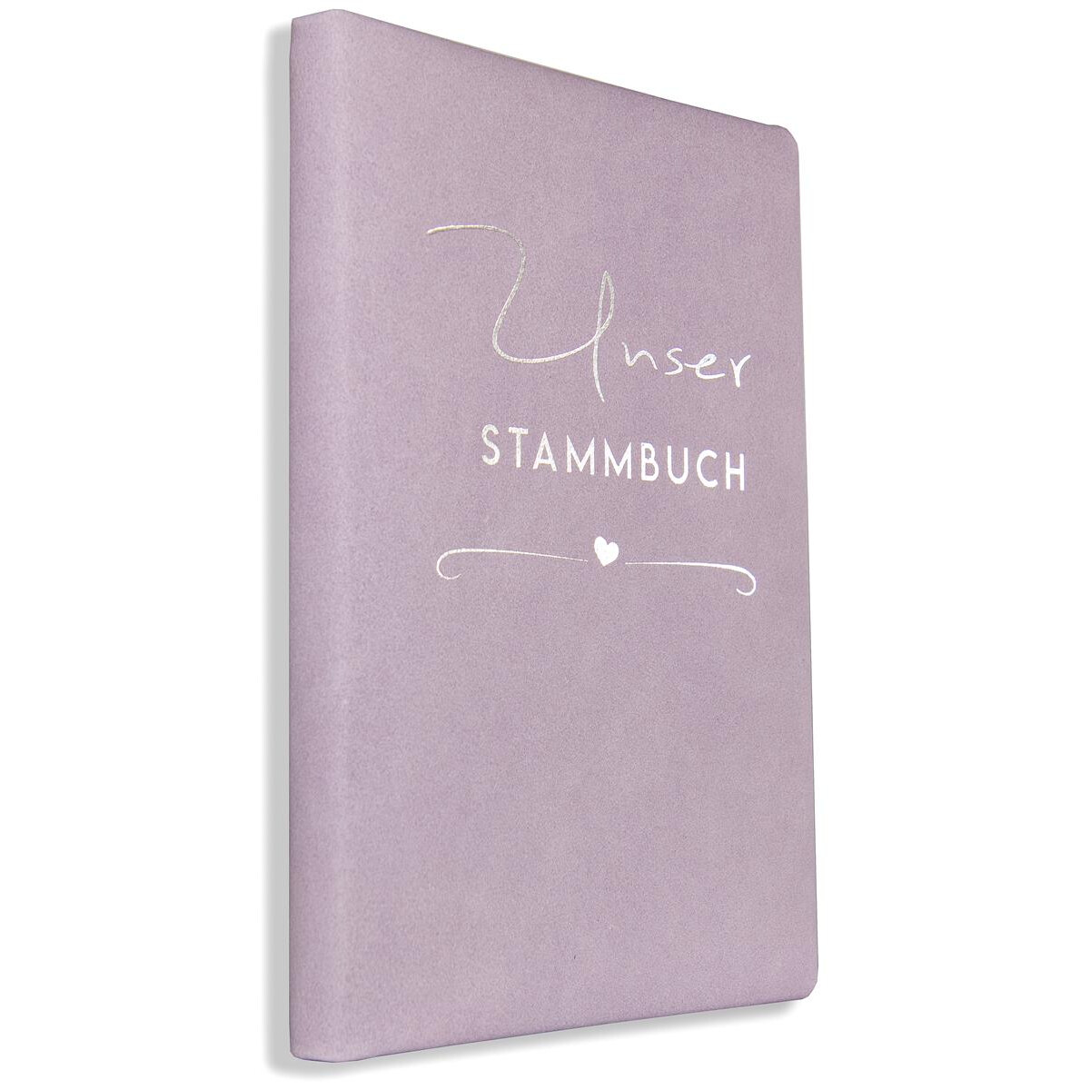 Stammbuch Hochzeit Jolu Flieder – Leder Familienstammb
