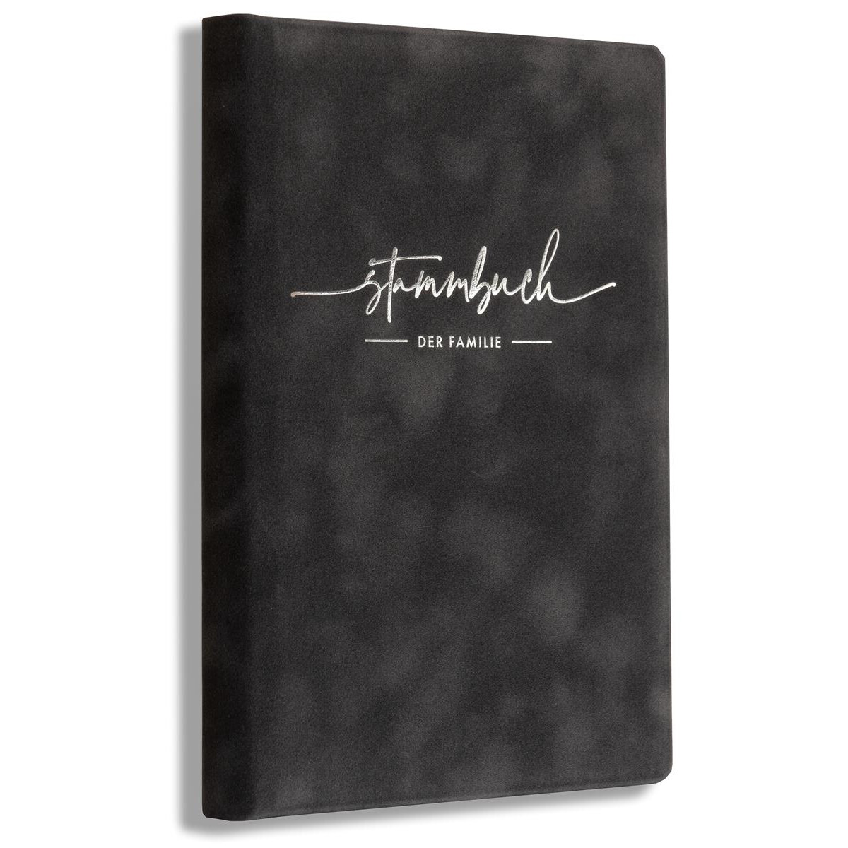 Stammbuch Hochzeit Grise Grau – Modernes Familienstamm