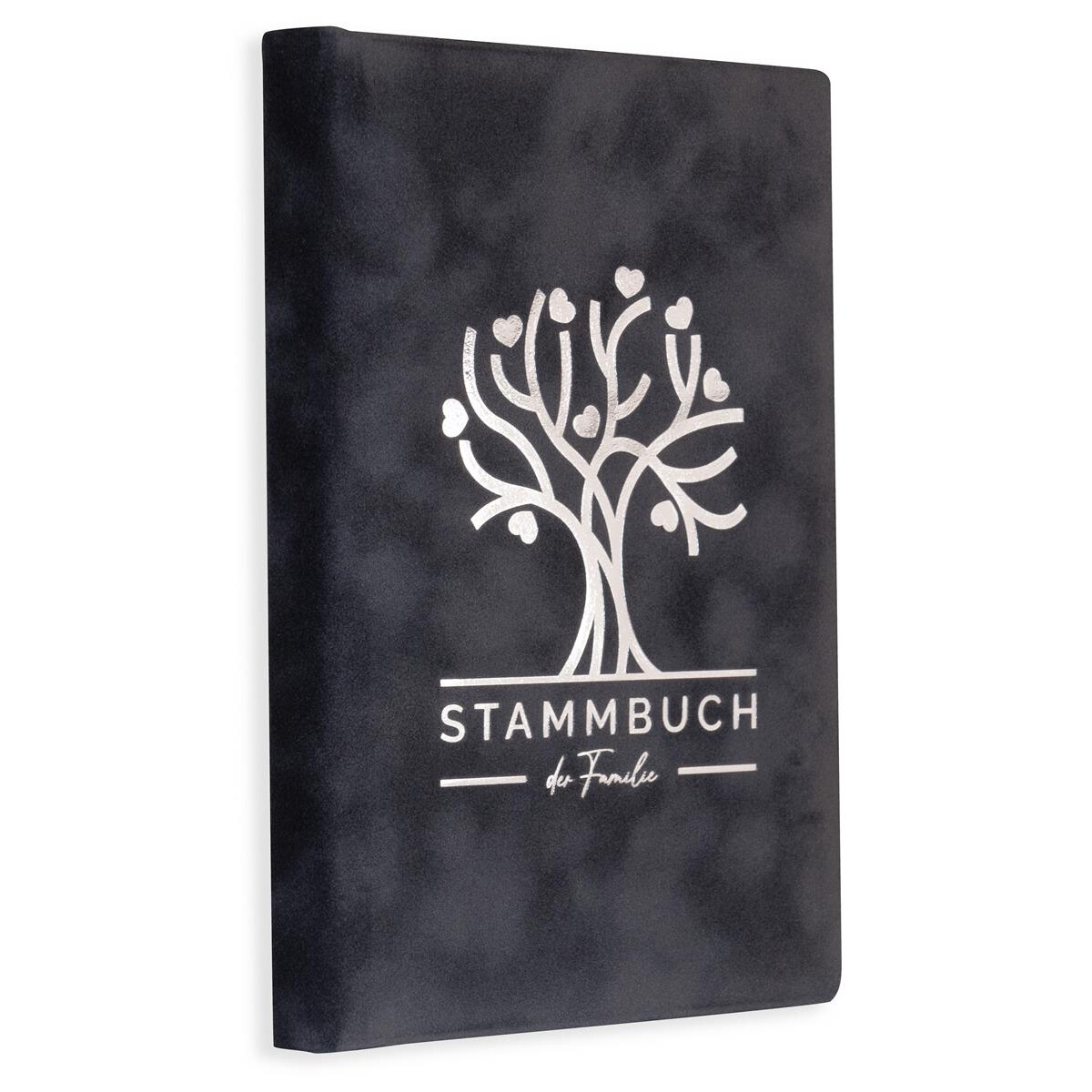 Stammbuch Breris, Grau Ringmechanik, klassisches Format