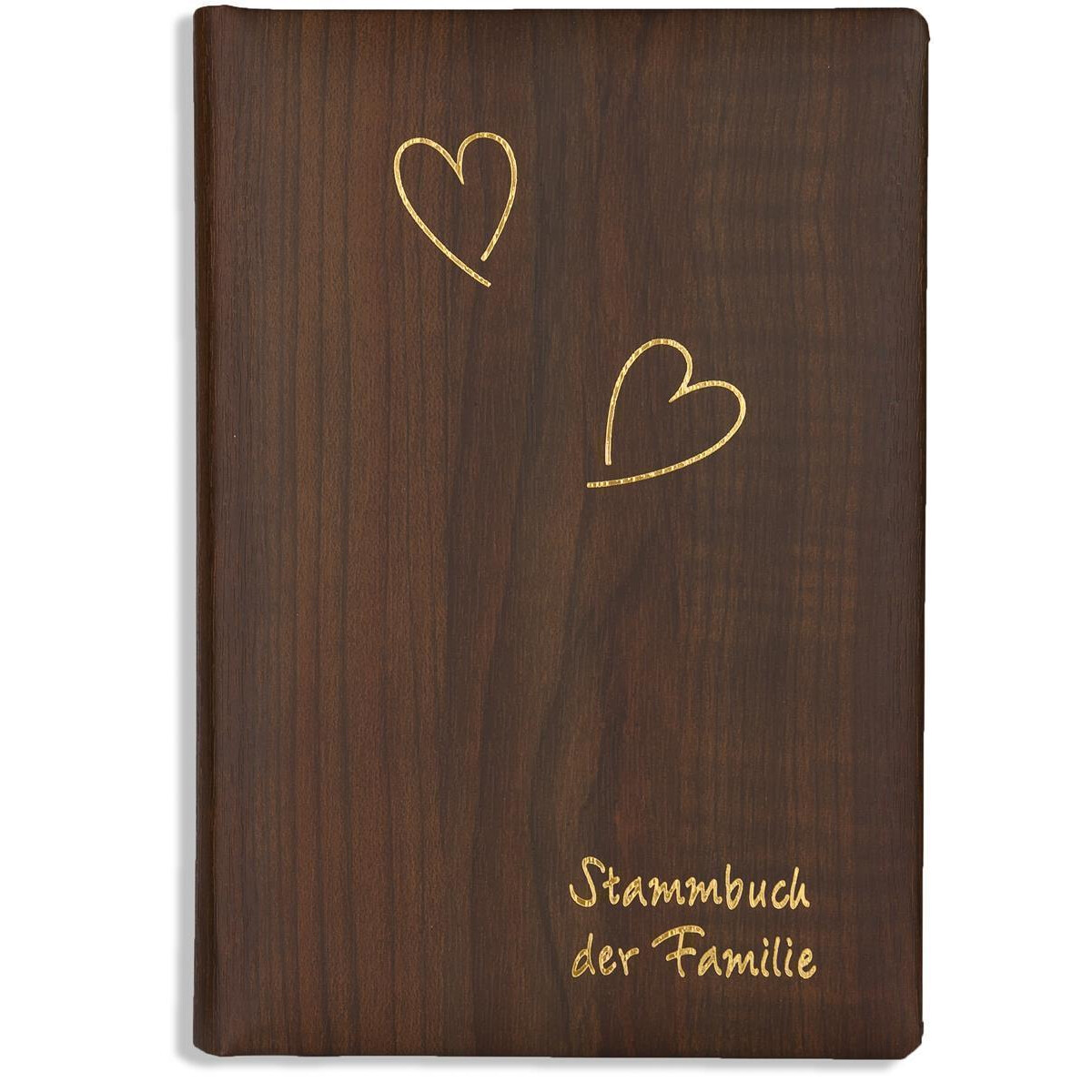 Stammbuch der Familie Derno, Braun Ringmechanik, klassisches