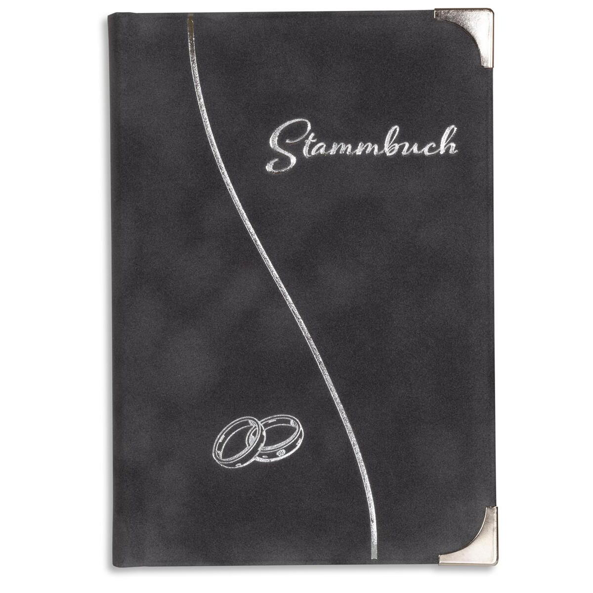 Stammbuch Irio, Grau Ringmechanik, klassisches Format