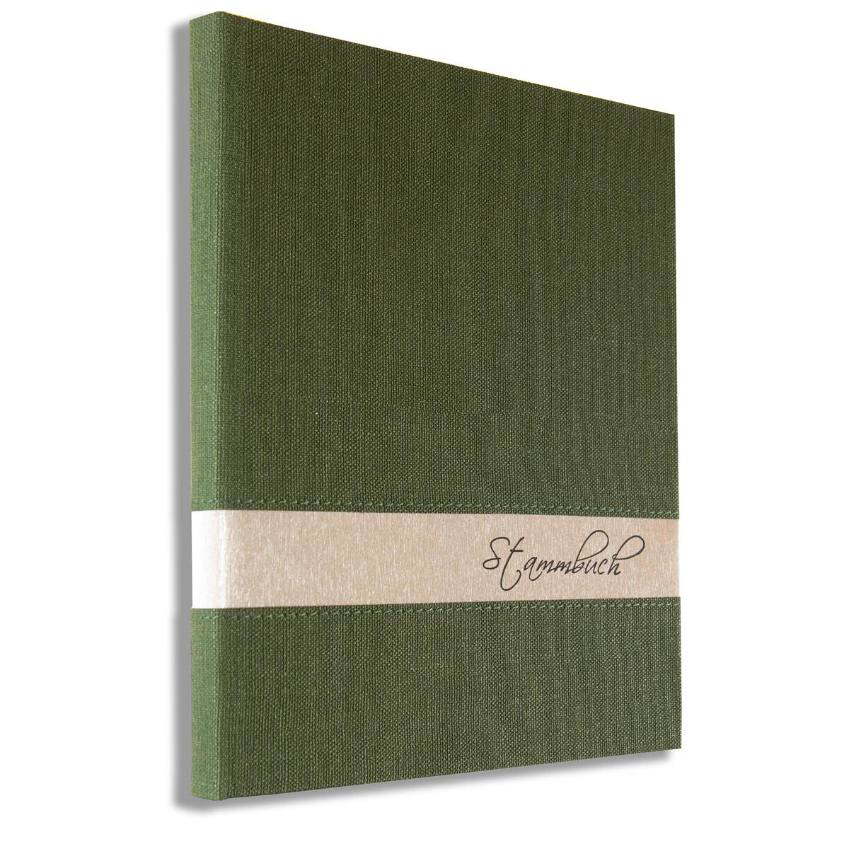 A5+ Stammbuch Zelena Grün, für alle Urkundenformat