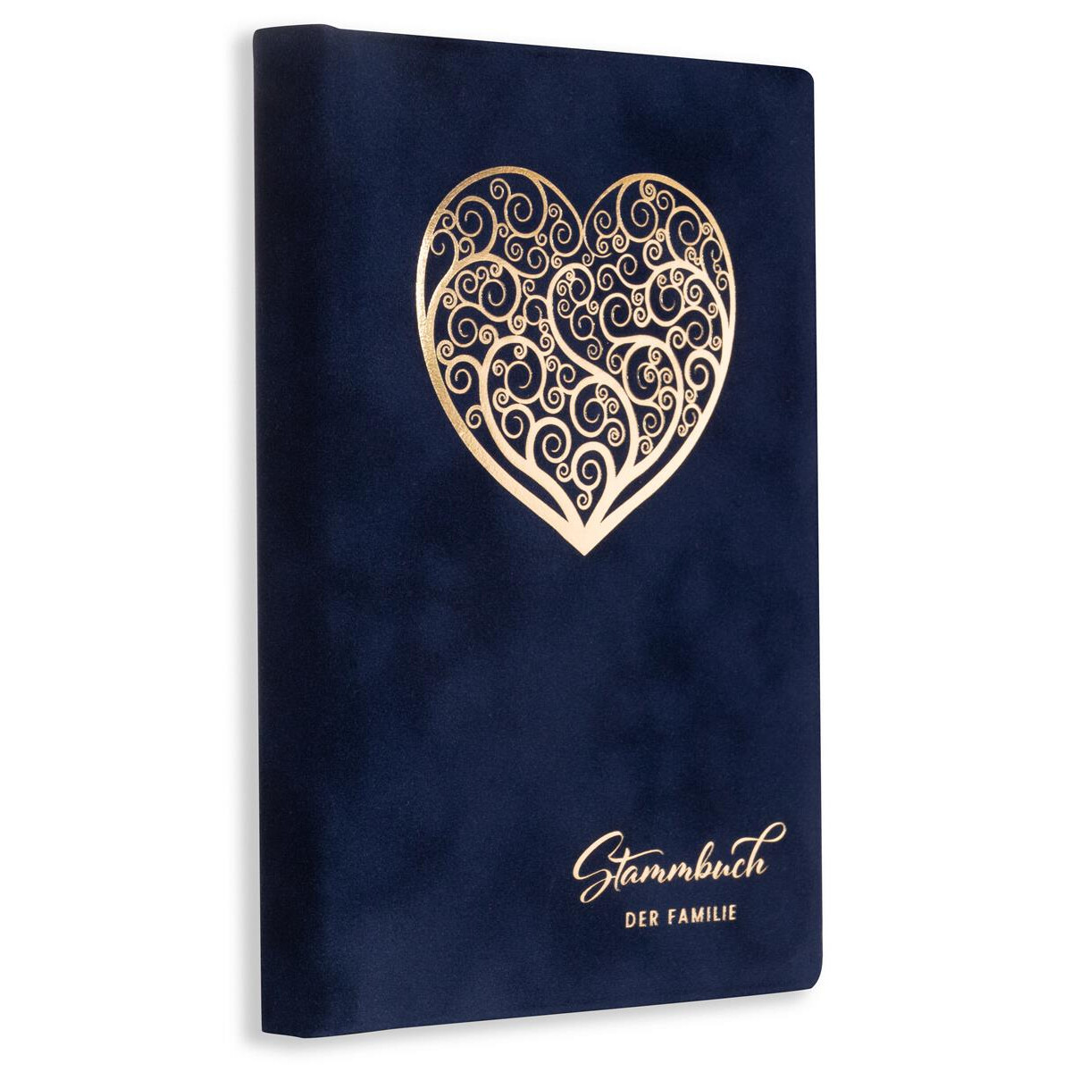 Stammbuch der Familie Sena, Blau Ringmechanik, klassisches F