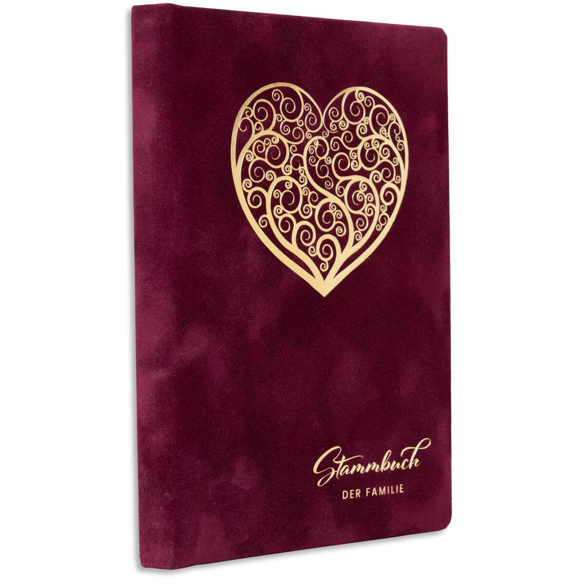 Stammbuch Wona, Bordeaux Ringmechanik, klassisches Format